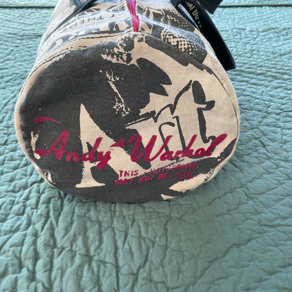 Andy Warhol Dollar Duffel Bag - Picture 2 of 6